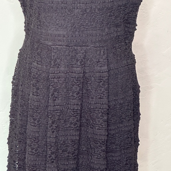 NWOT- EnFocus Black Lace Dress - Picture 7 of 11
